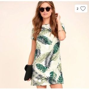 Lulus Give Me A Print Shift Dress